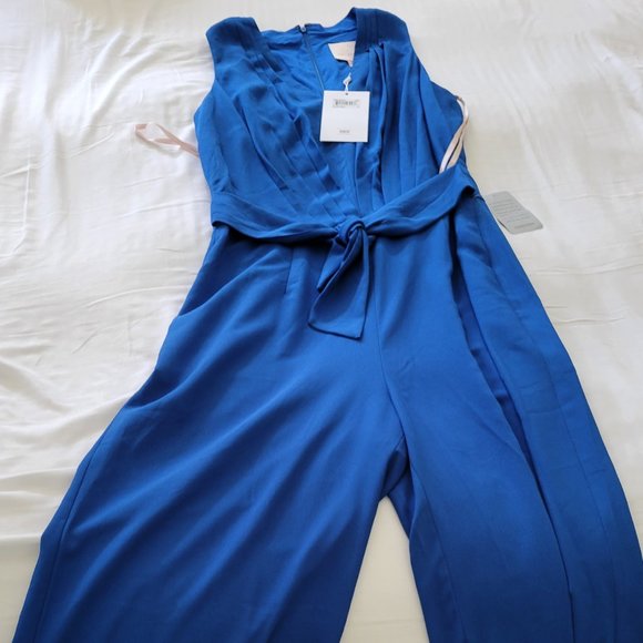 Devin Tie Waist Jumpsuit - Picture 1 of 2